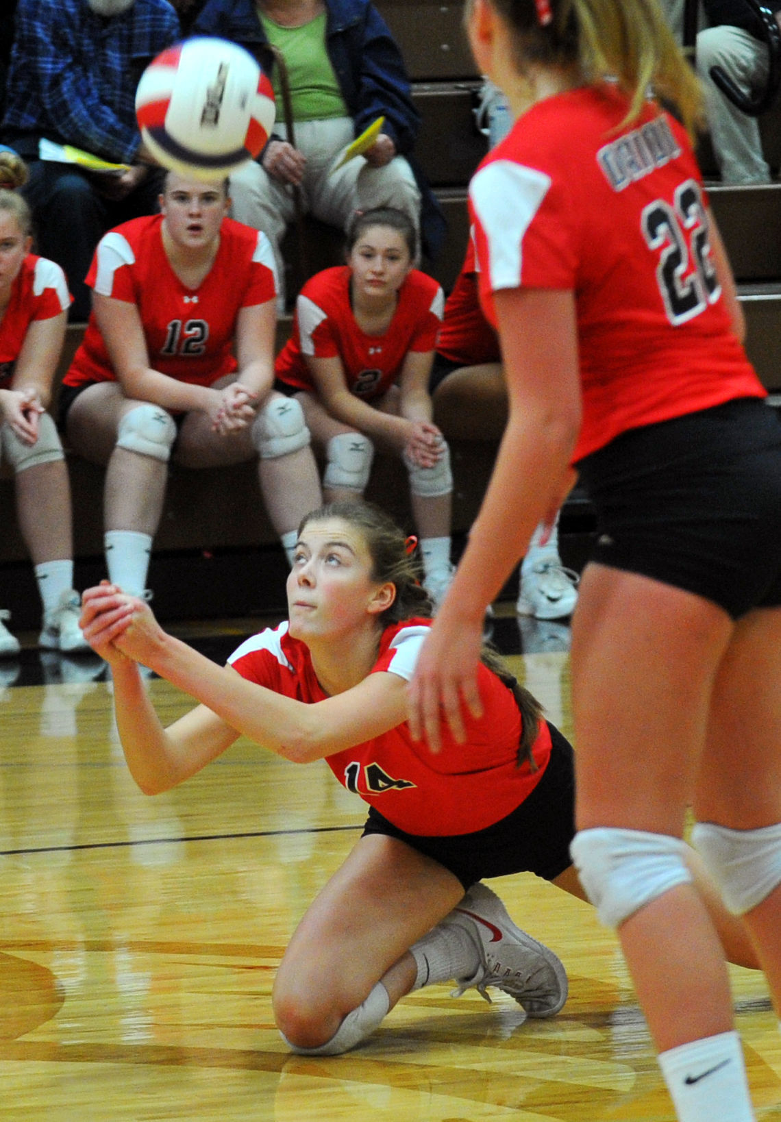 Class 2A volleyball Sectionals